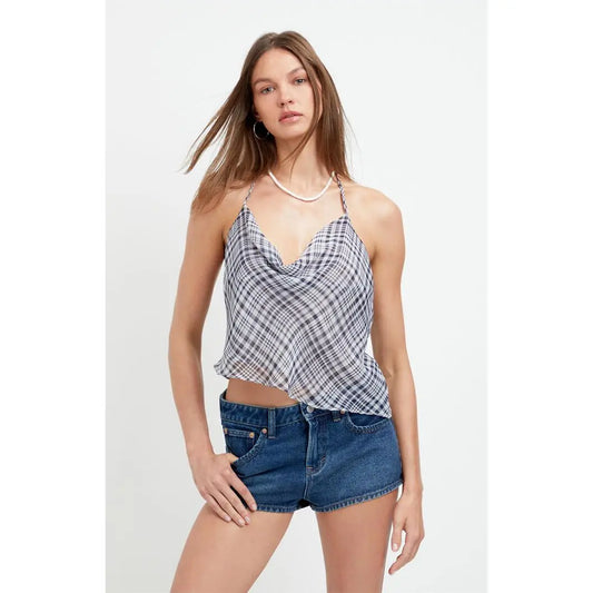 Pacsun Women'S Jamie Low Rise Jean Micro Shorts Dark Blue